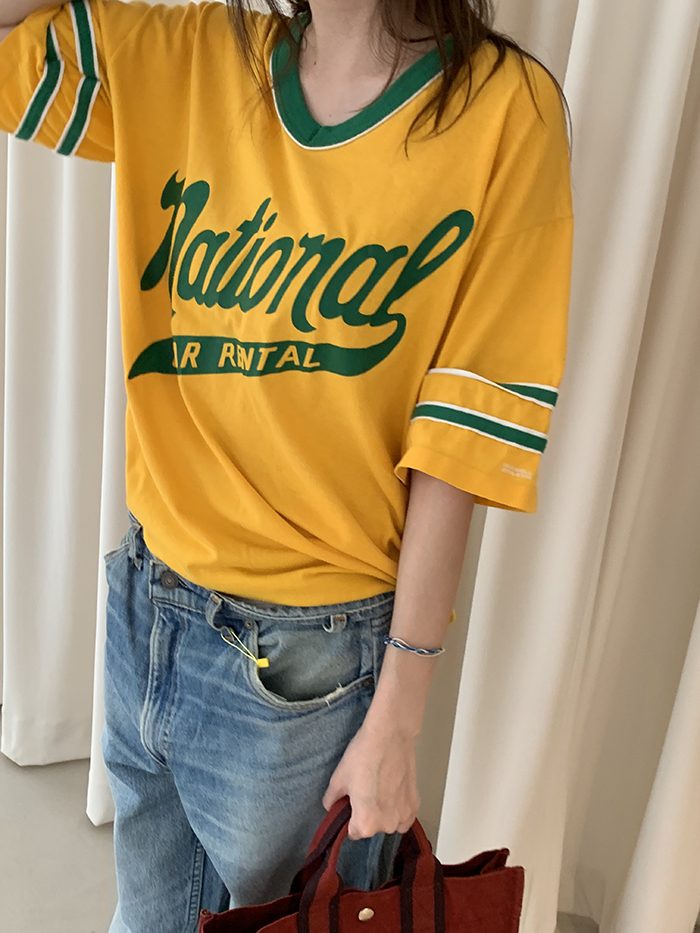 80's "CAR RENTAL" USA 50/50 T-shirt