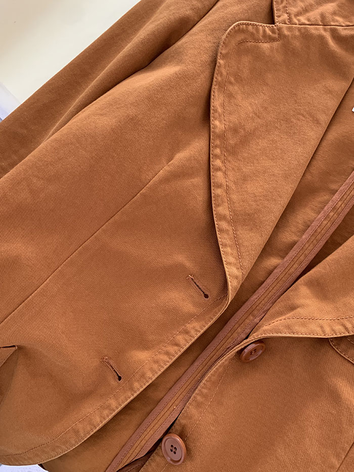 00's "PRADA" viscose blue short Jacket 복제