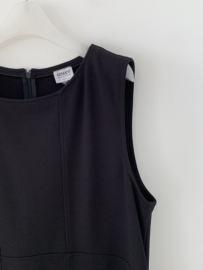 00's "Armani Collezioni" black Dress 복제