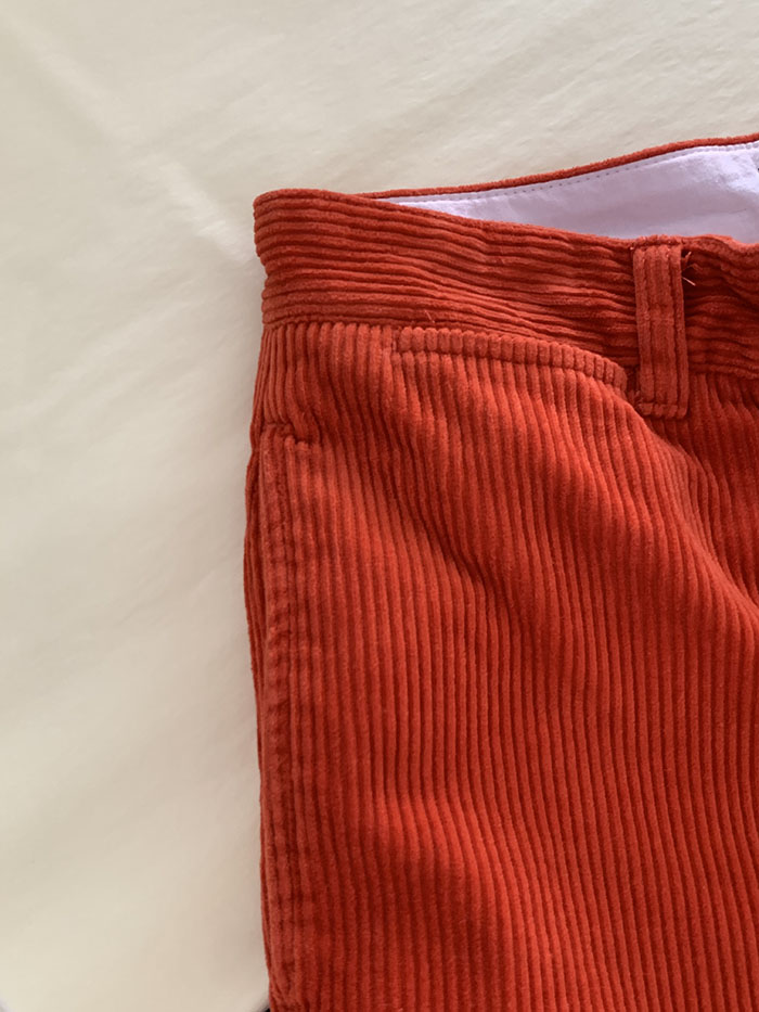 90's "Polo Ralph Lauren" corduroy pintuck Pants 복제