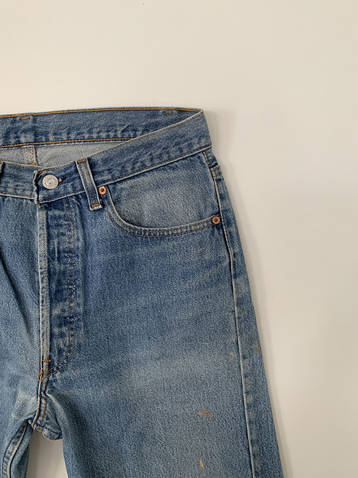 90's Levi's 501 - size 30-31 (classic straight fit) 복제