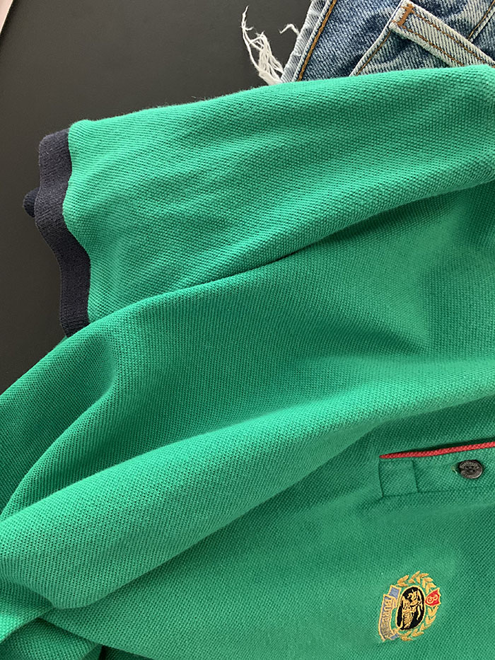 80's "Burberry" cotton T-Shirt 복제