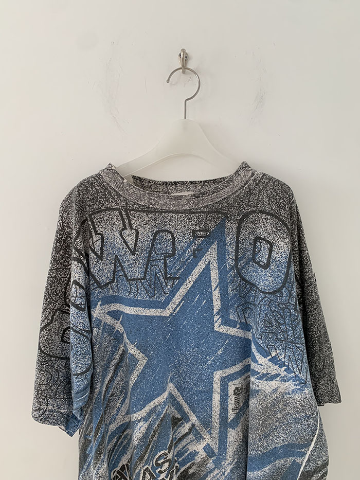 90's "Dallas Cowboys" USA T-shirt (Full printing)