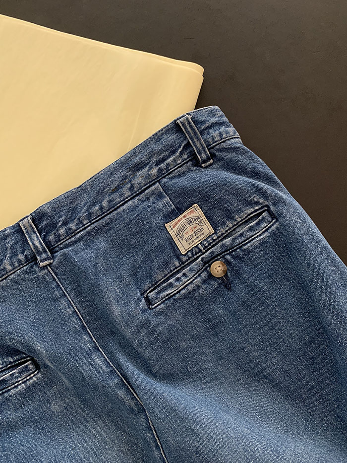 90's "Polo Ralph Lauren" two-tuck Chino Pants 복제