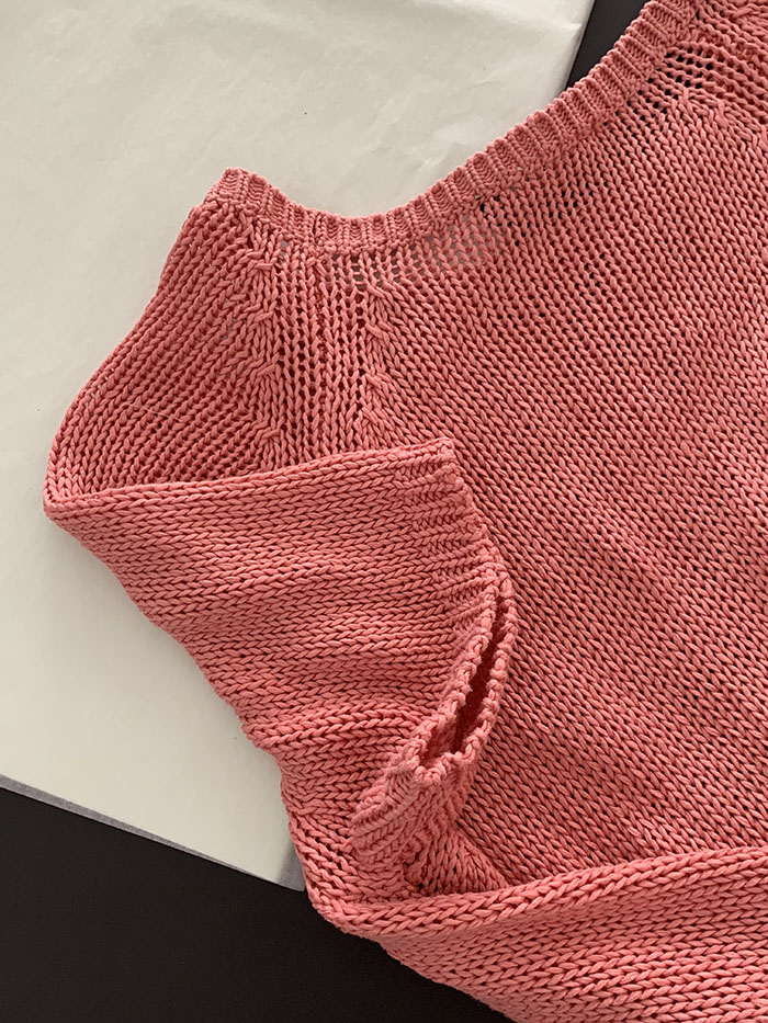 S MaxMara Linen Reglan Knit 복제