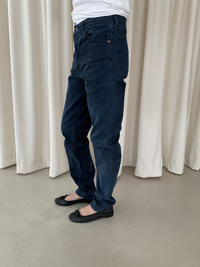 80's Levi's 606 - 0214 - size 24-25 (classic straight fit) 복제