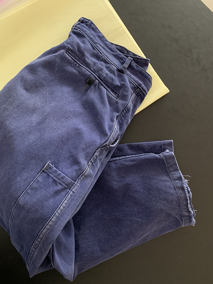 70's Vintage French Work Pants by Adolphe Lafont 복제