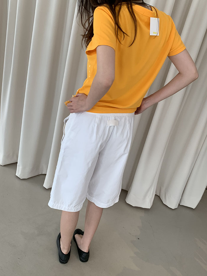90's Courreges cotton T-shirt 복제 복제