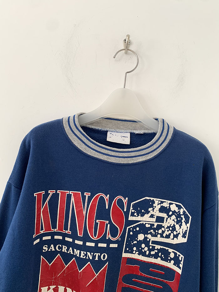 80's "Sacramento Kings" 50/50 USA Sweatshirt 복제
