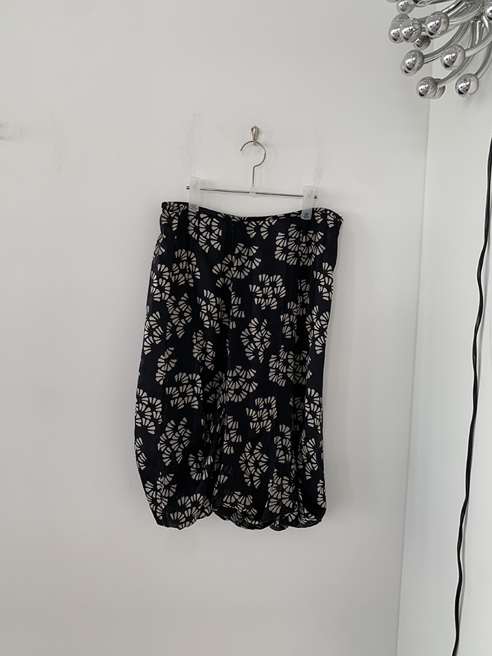 00's "Giorgio Armani" Black Skirt 복제 복제