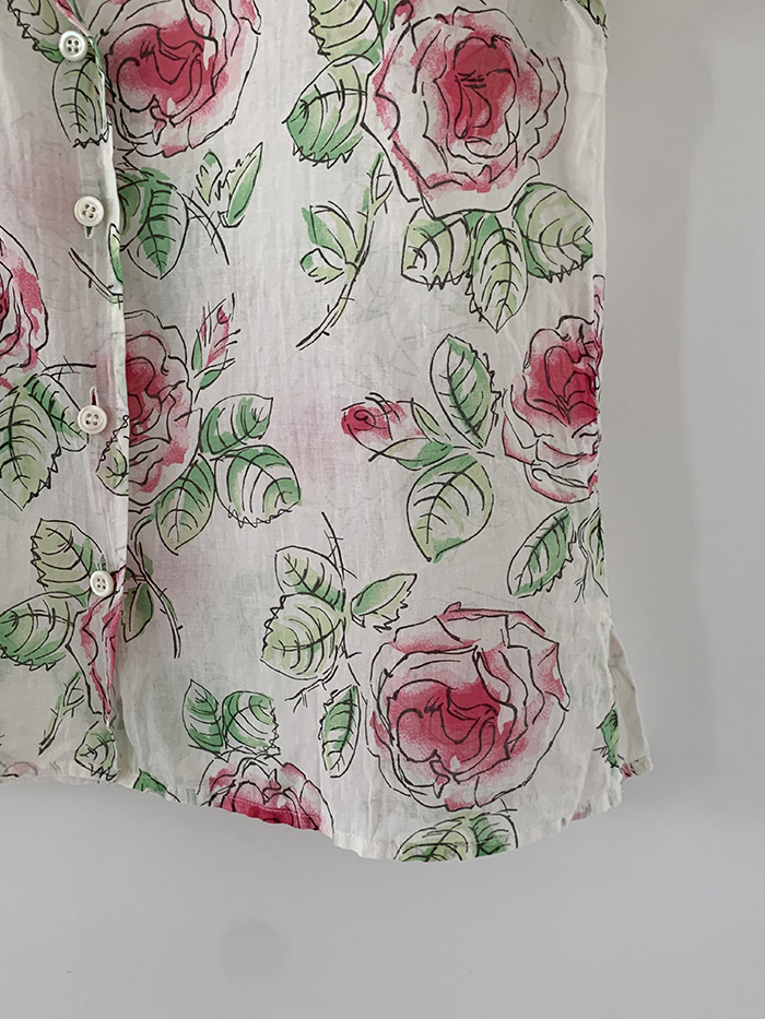 "Agnes B" Cotton T-shirt 복제