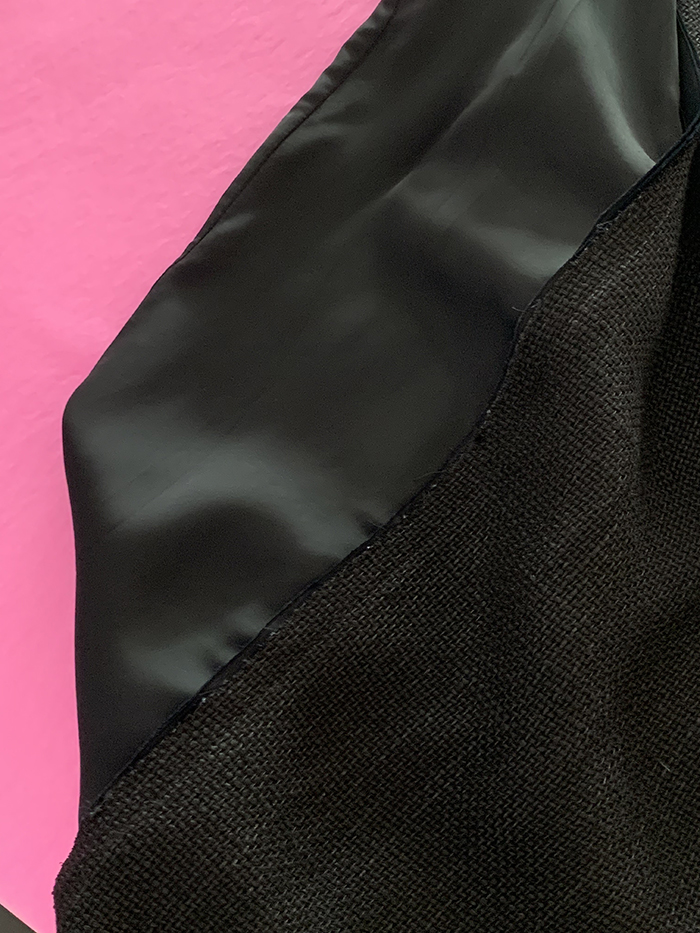 00's "Prada" cotton Button Skirt 복제