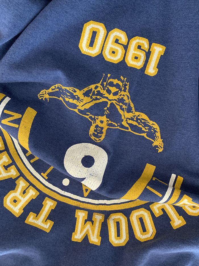 70's "TRI DELTA" USA T-shirt 복제