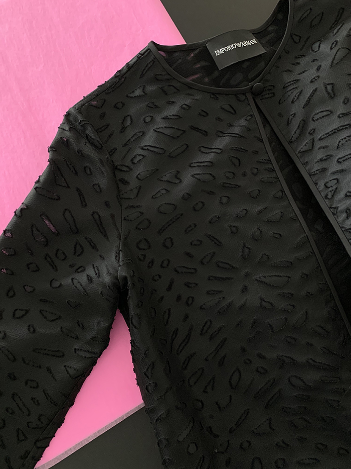00's "Emporio Armani" cotton Shirt Jacket