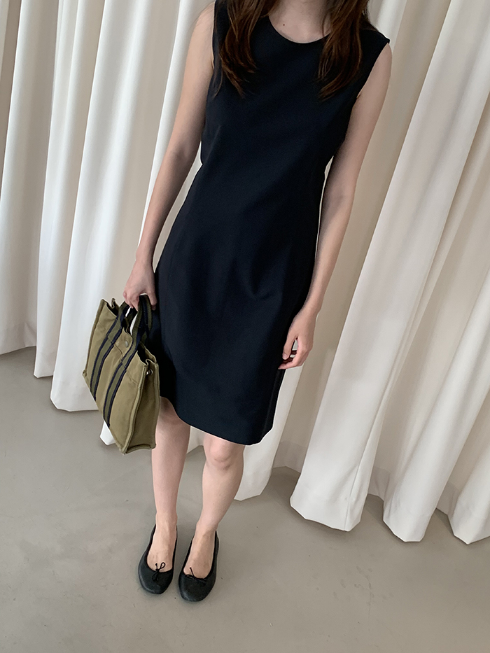 00's "PRADA" black Dress