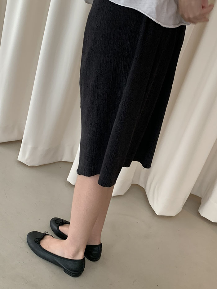 00's "Dries Van Noten" silk see through skirt 복제