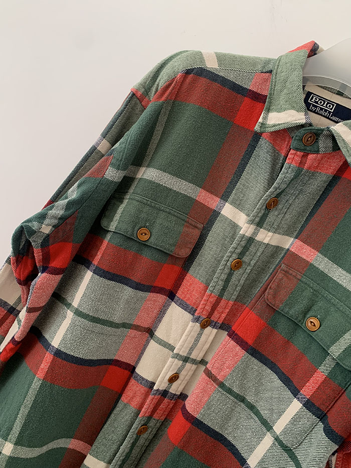 90's "Polo Ralph Lauren" cotton Shirt 복제