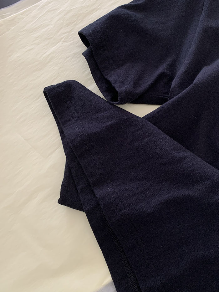 90's "Courreges" cotton T-shirt 복제