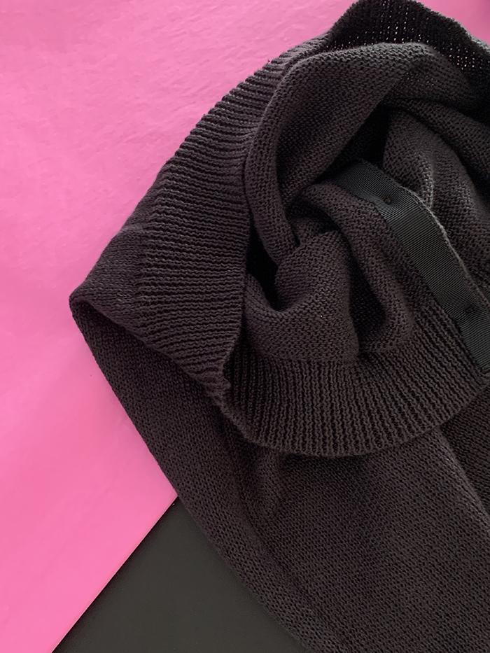 90's "Margaret Howell" wool pique Knit 판완 복제