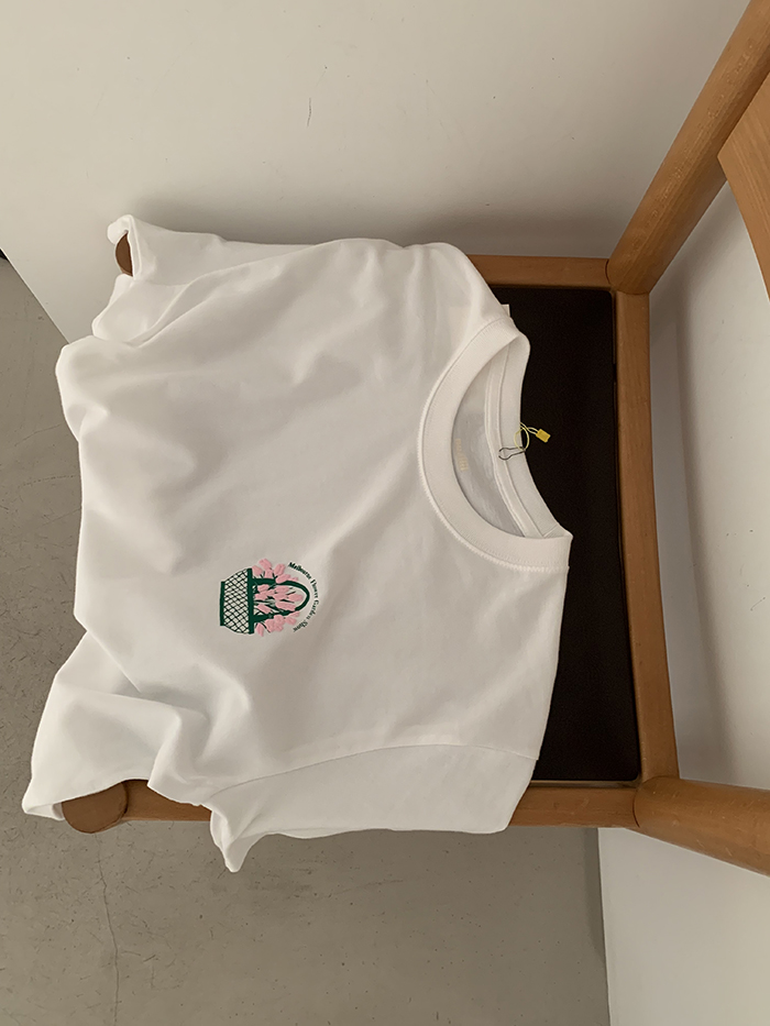 (new product) "Melbourne Flower Garden Show" T-shirt (White)
