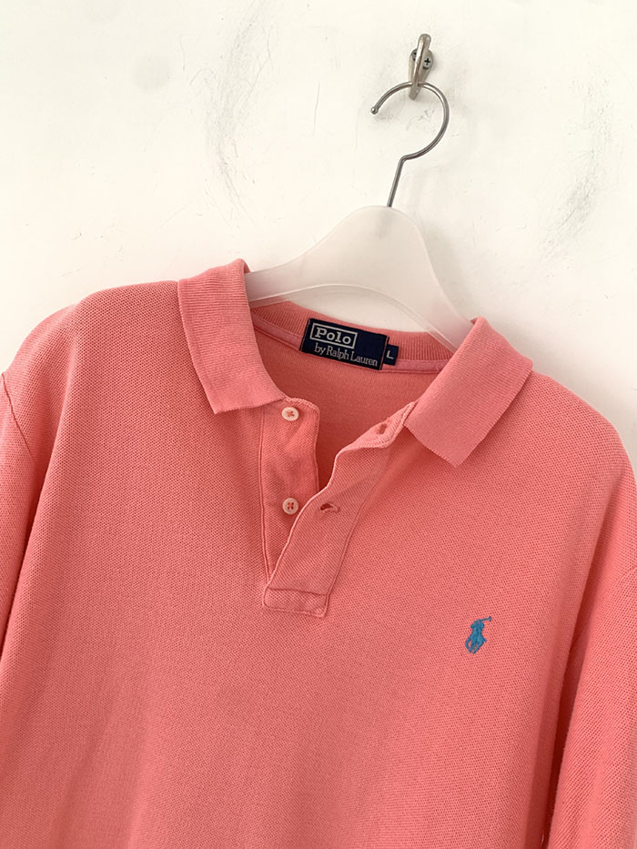 90's "Polo Ralph Lauren" Pique Shirt 복제 복제