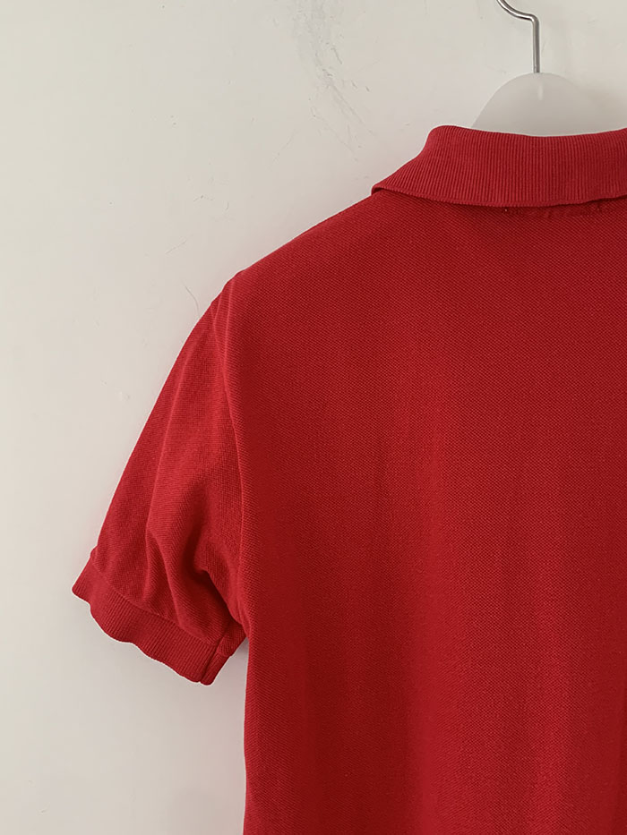 80's "Lacoste" USA Cotton Pique Shirt 복제