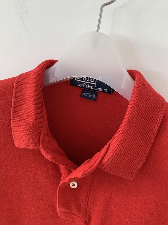 90's "Polo Ralph Lauren USA" Pique Shirt 복제 복제 복제 복제
