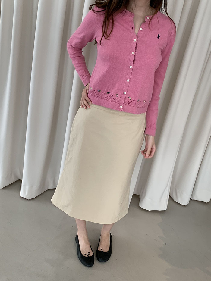 00's "Max Mara" wool Tweed Skirt 복제