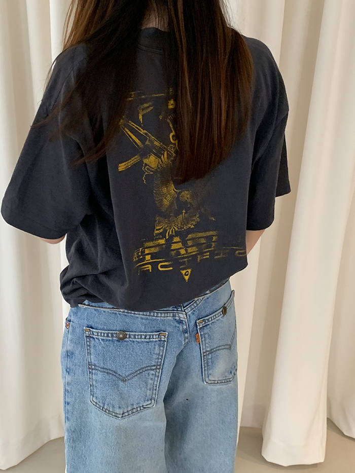 90's "Los Angeles" USA cotton T-shirt 복제 복제 복제