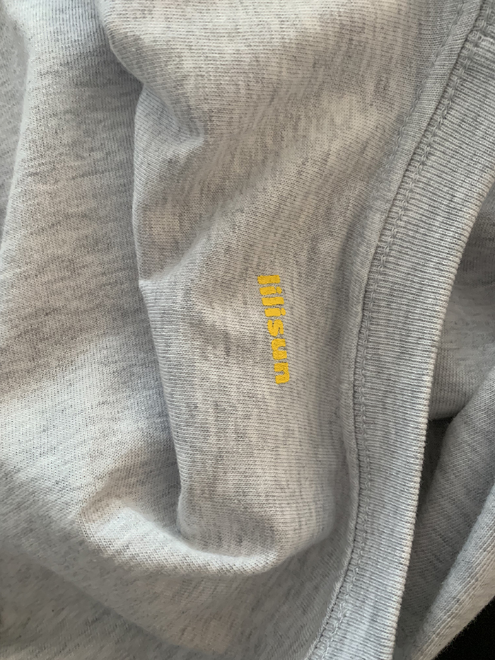 (new product) "Georgia Peaches" Puff Print (Grey)