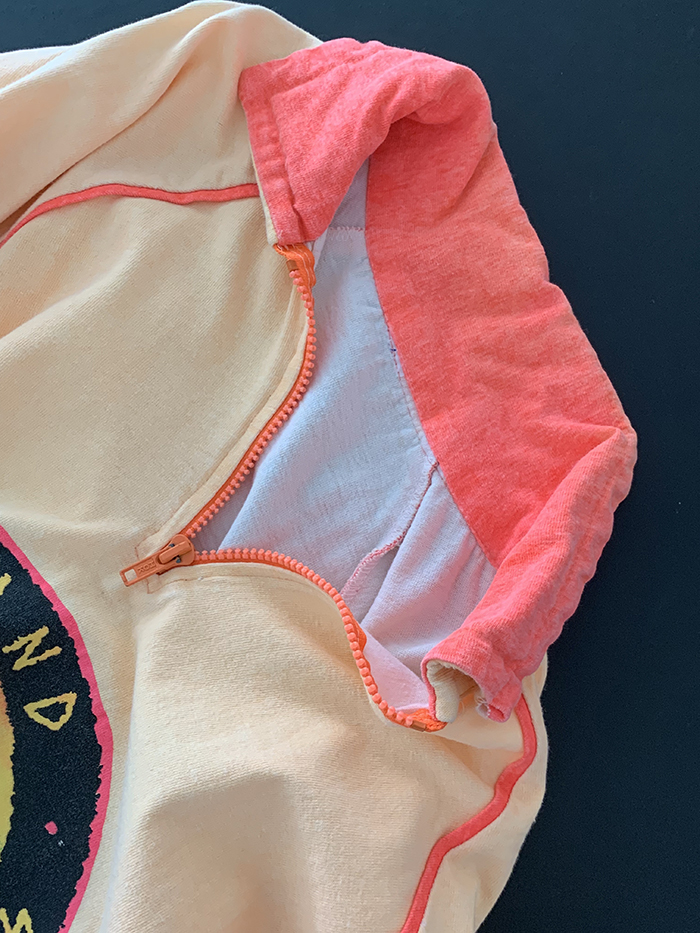 90's "Chaps by Ralph Lauren" half zip up Sweatshirt 복제