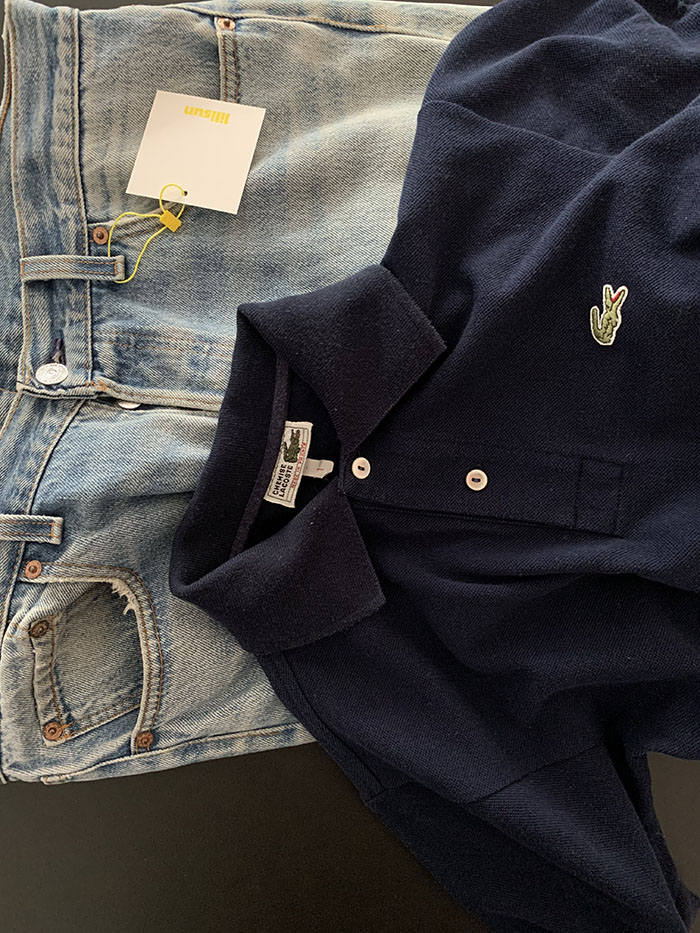00's "Lacoste" Cotton Pique Shirt 복제