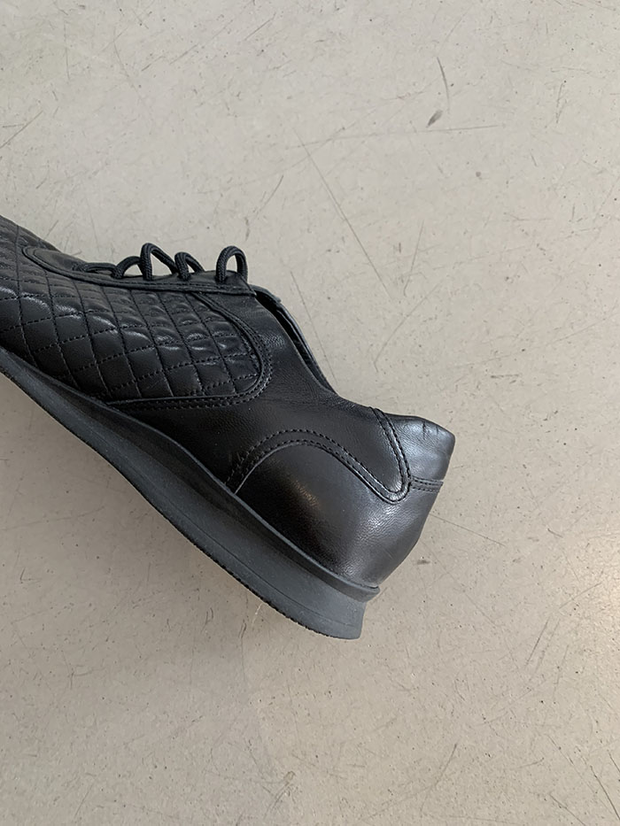 00's "PRADA" Leather Shoes ๋ณต์ 