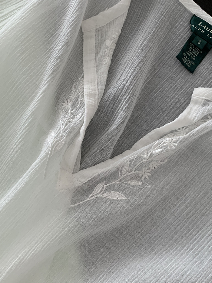 "Polo Ralph Lauren" embroidered blouse Top 복제