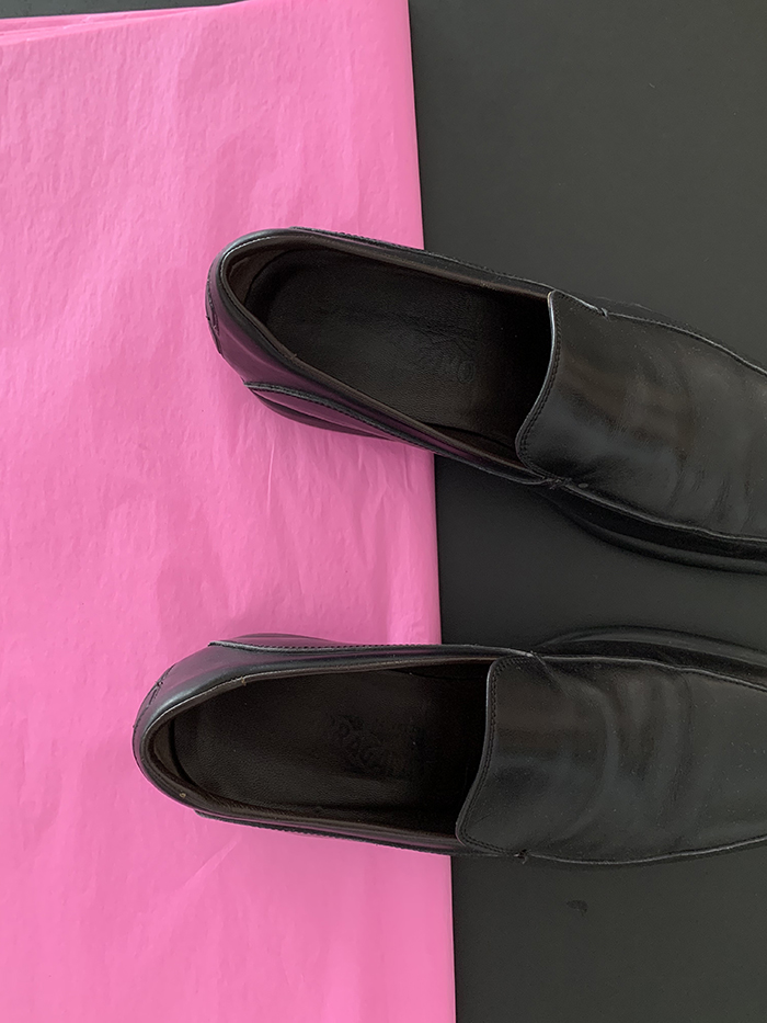 's "Salvatore Ferragamo" Loafer Shoes