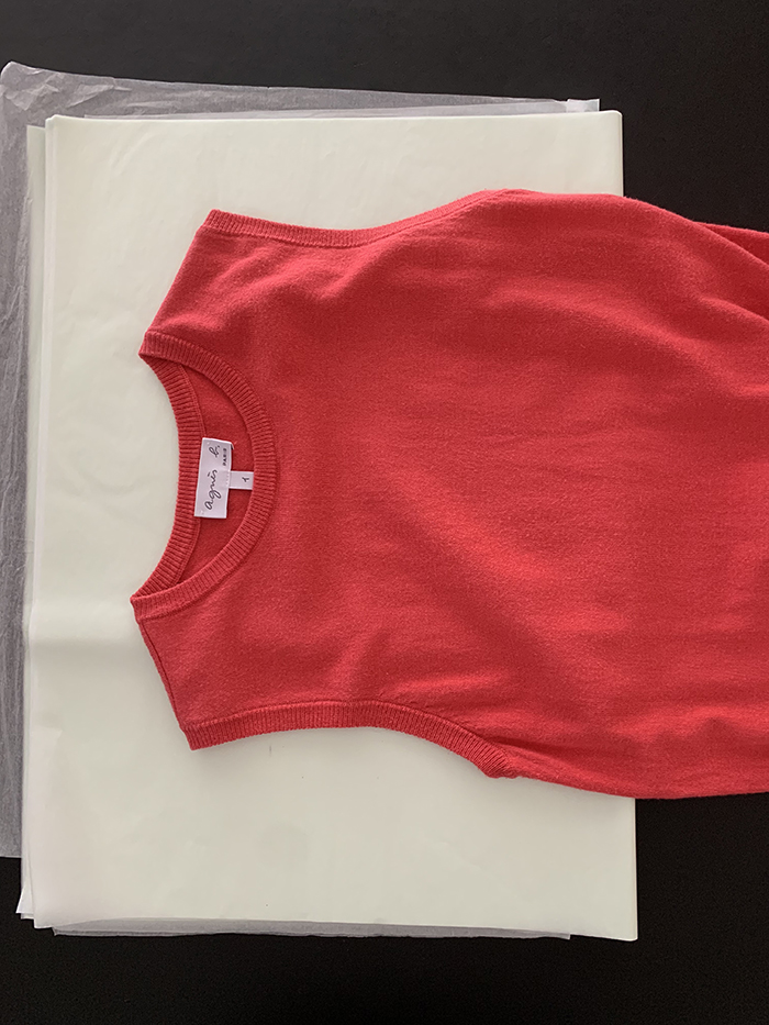 "Agnes B" Cotton T-shirt 복제
