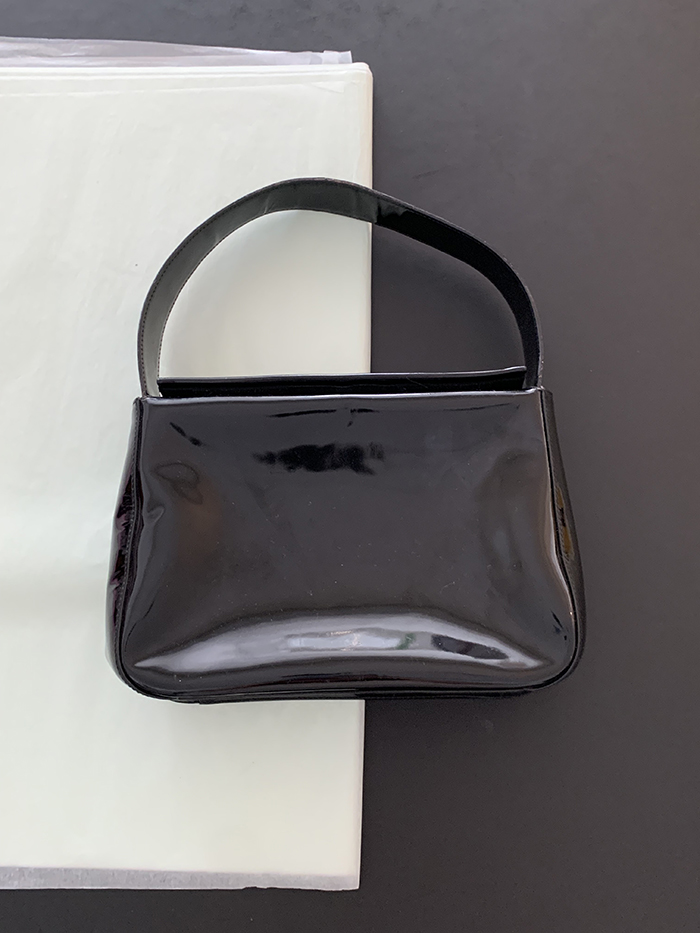 90's - 00's "PRADA" Leather Tote Bag (rare design) 복제