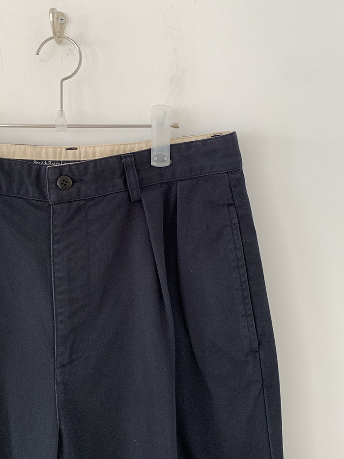 90's "Polo Jeans" Washed Blue Chino Pants 복제 복제