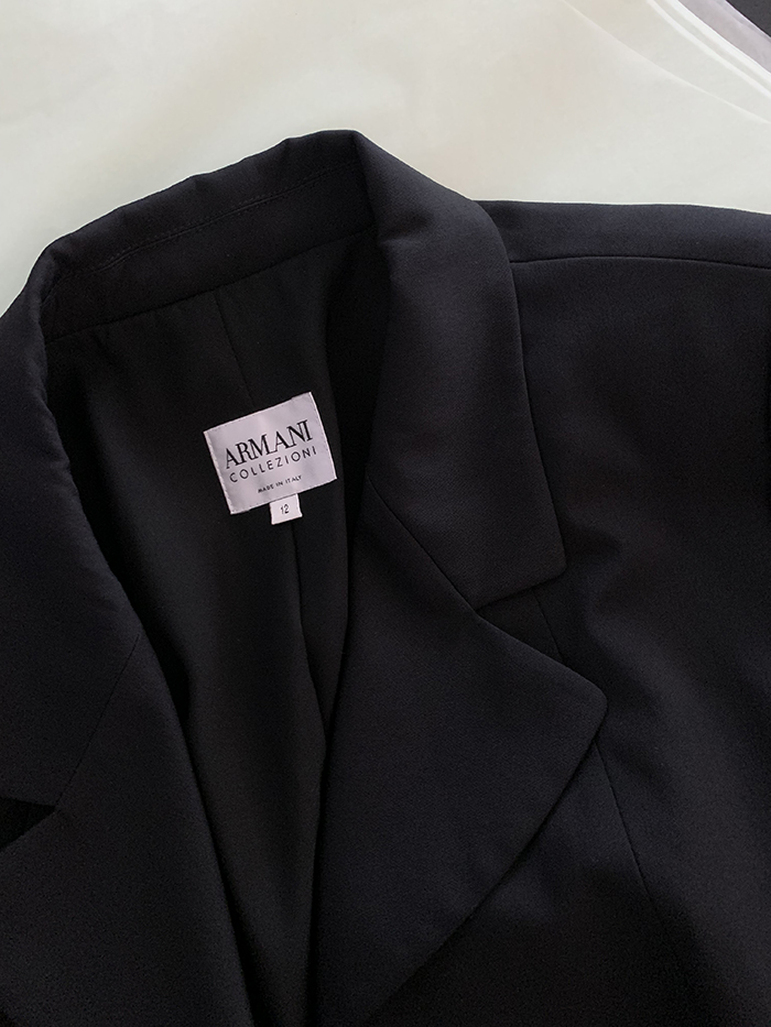 00's "Armani Collezioni" wool Jacket 복제