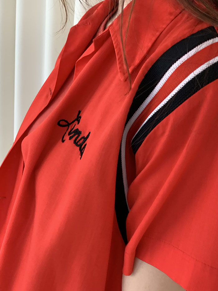 50-60's "Hilton" USA Bowling Shirt