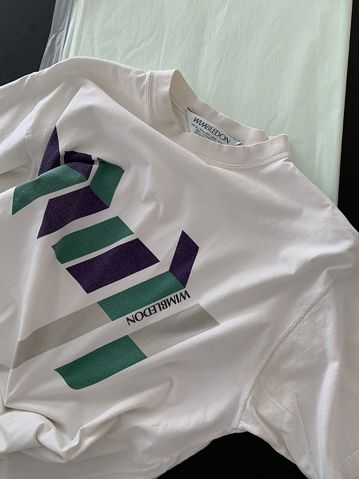 80's "Wimbledon" England T-shirt