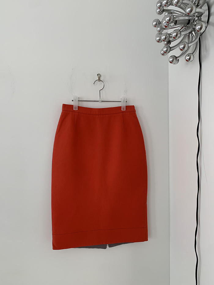 00's "Prada" cotton Skirt