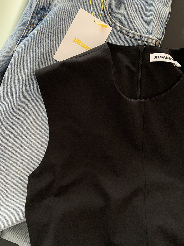 00's "JIL SANDER" silk wrinkle Dress 복제
