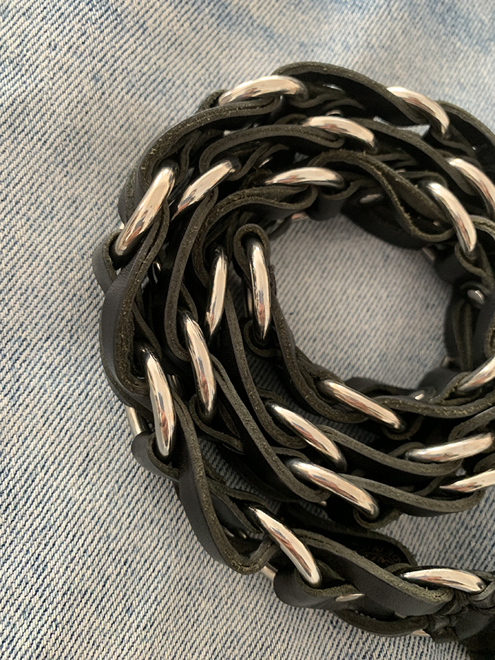 "isabel marant" Leather Belt 실측 착샷만
