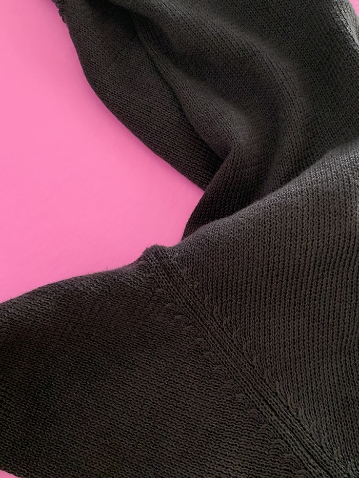 90's "Margaret Howell" wool pique Knit 판완 복제
