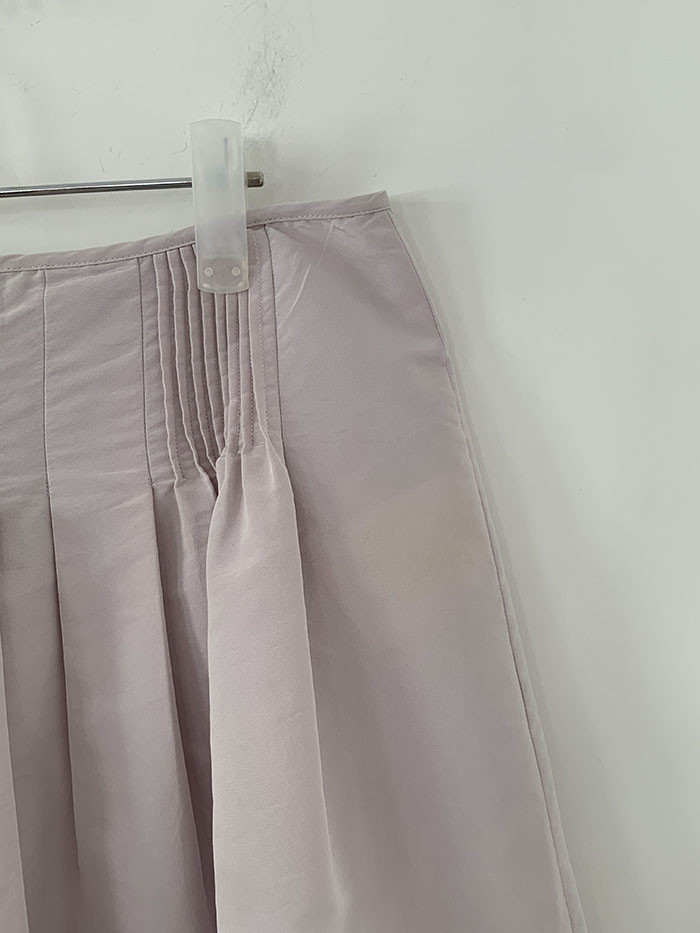 00's "Prada" cotton Button Skirt 복제