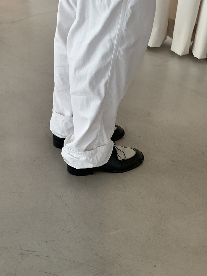 00's "PRADA" shoes / 착샷만 추가된 상태