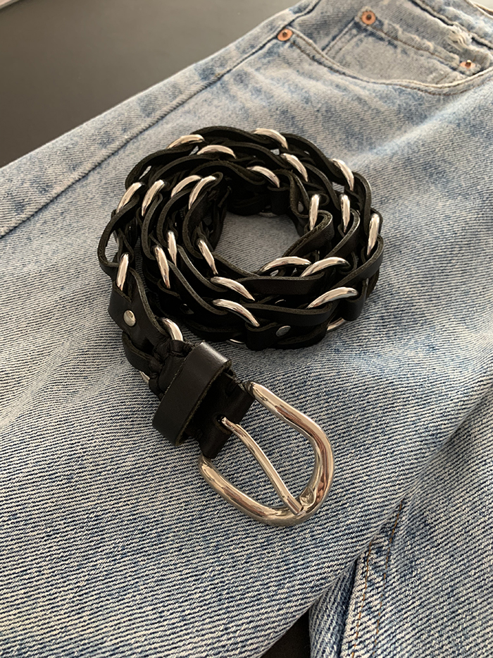 "isabel marant" Leather Belt 실측 착샷만