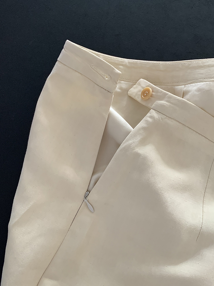 00's "Giorgio Armani" Black Skirt 복제