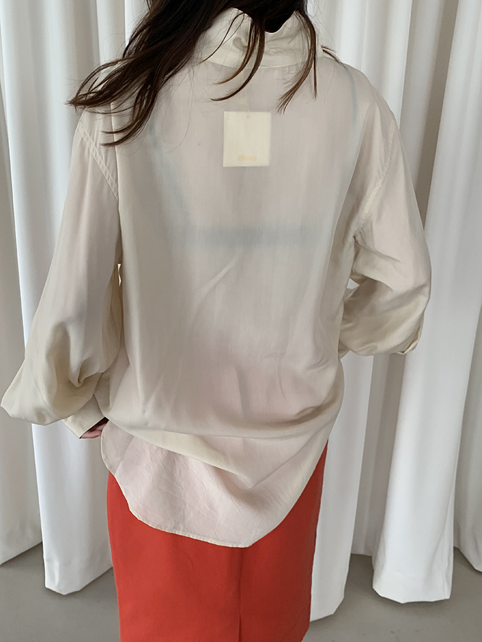00's "Prada" cotton Skirt